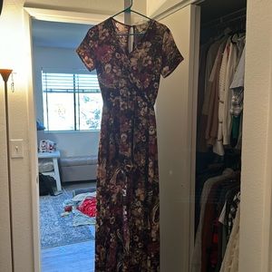 Romper with train dress